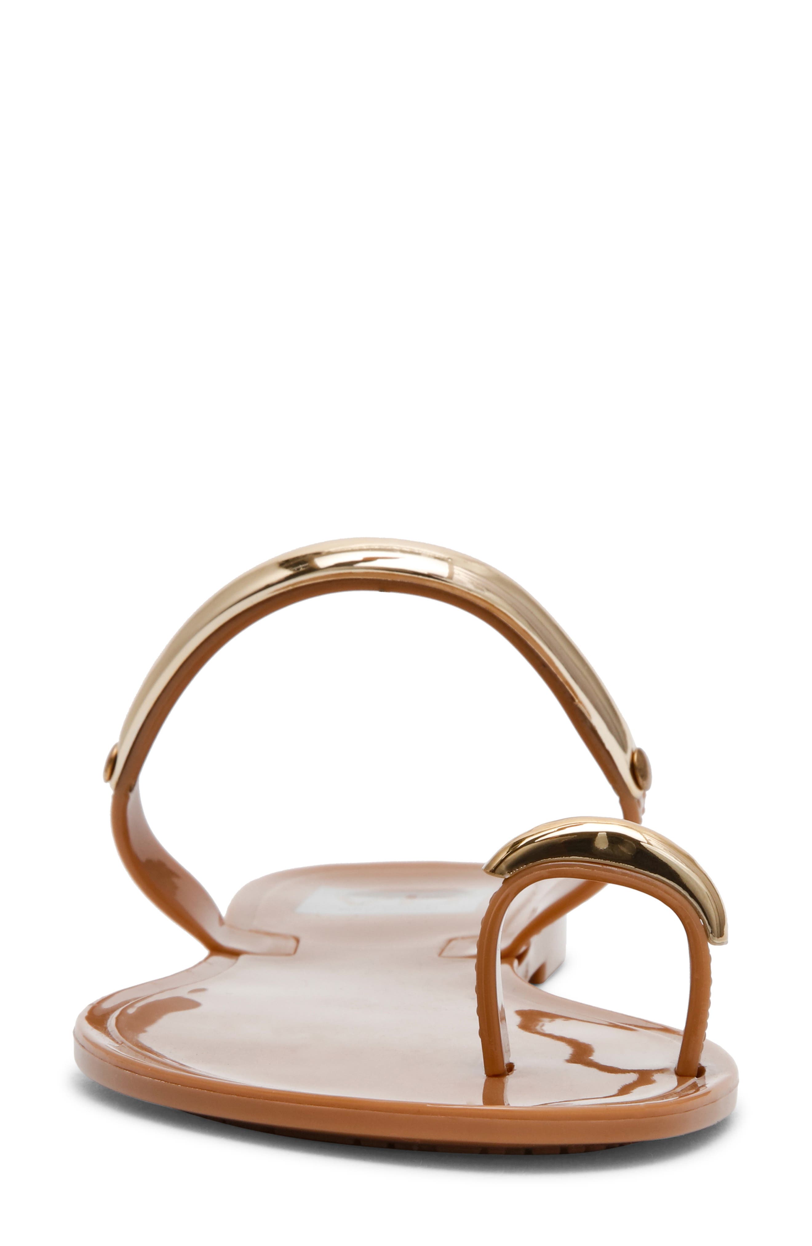 Ivonna Toe Loop Sandal, Alternate, color, TOFFEE