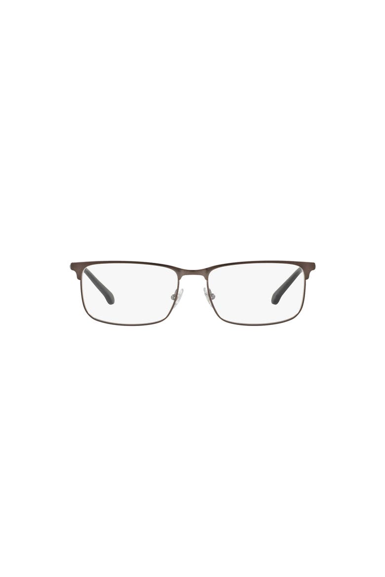 55mm Rectangle optical glasses, Alternate, color, Grey