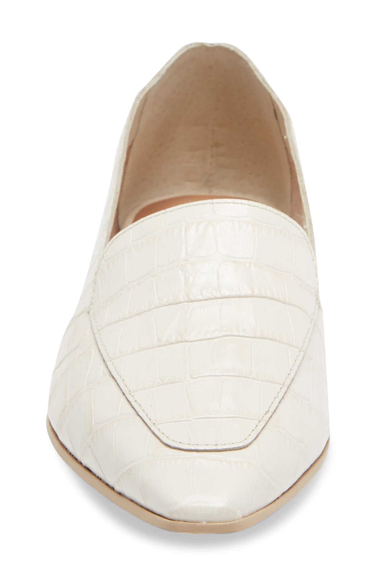 Armin Loafer, Alternate, color, IVORY CROCO LEATHER