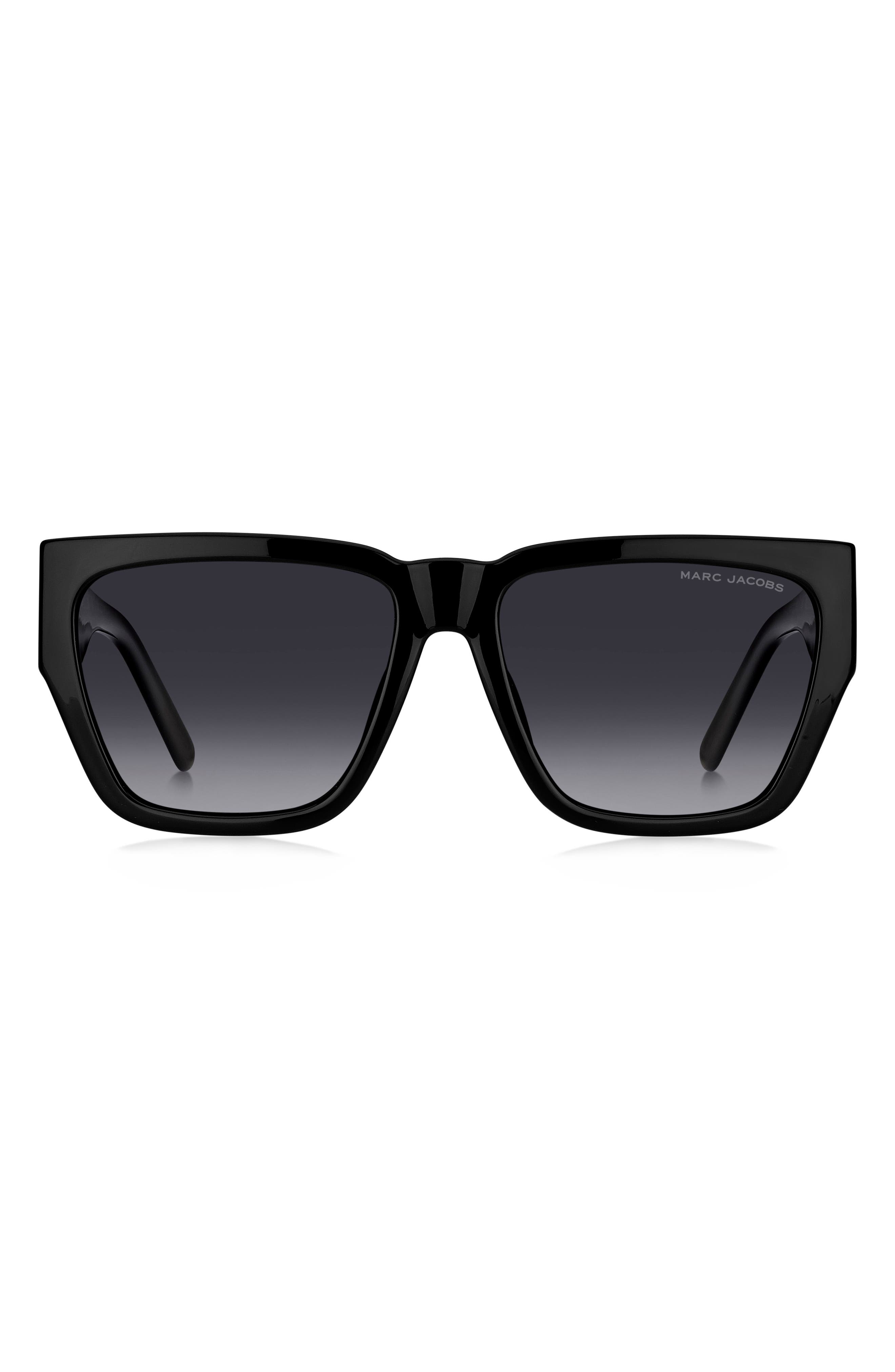 Marc Jacobs 57mm Gradient Square Sunglasses