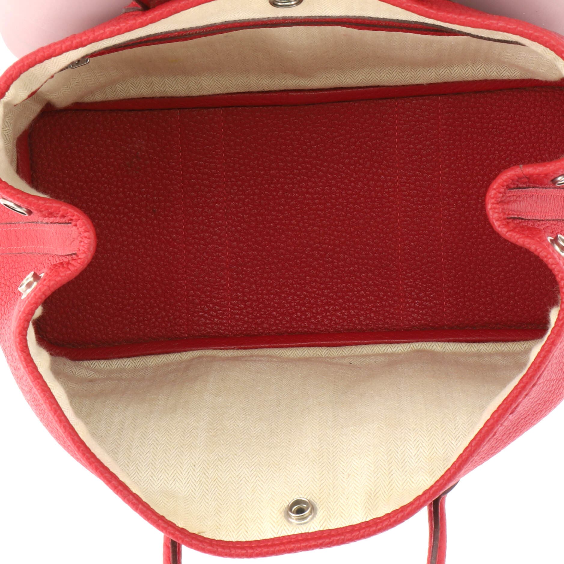 Garden Party Tote Leather 30, Alternate, color, Red
