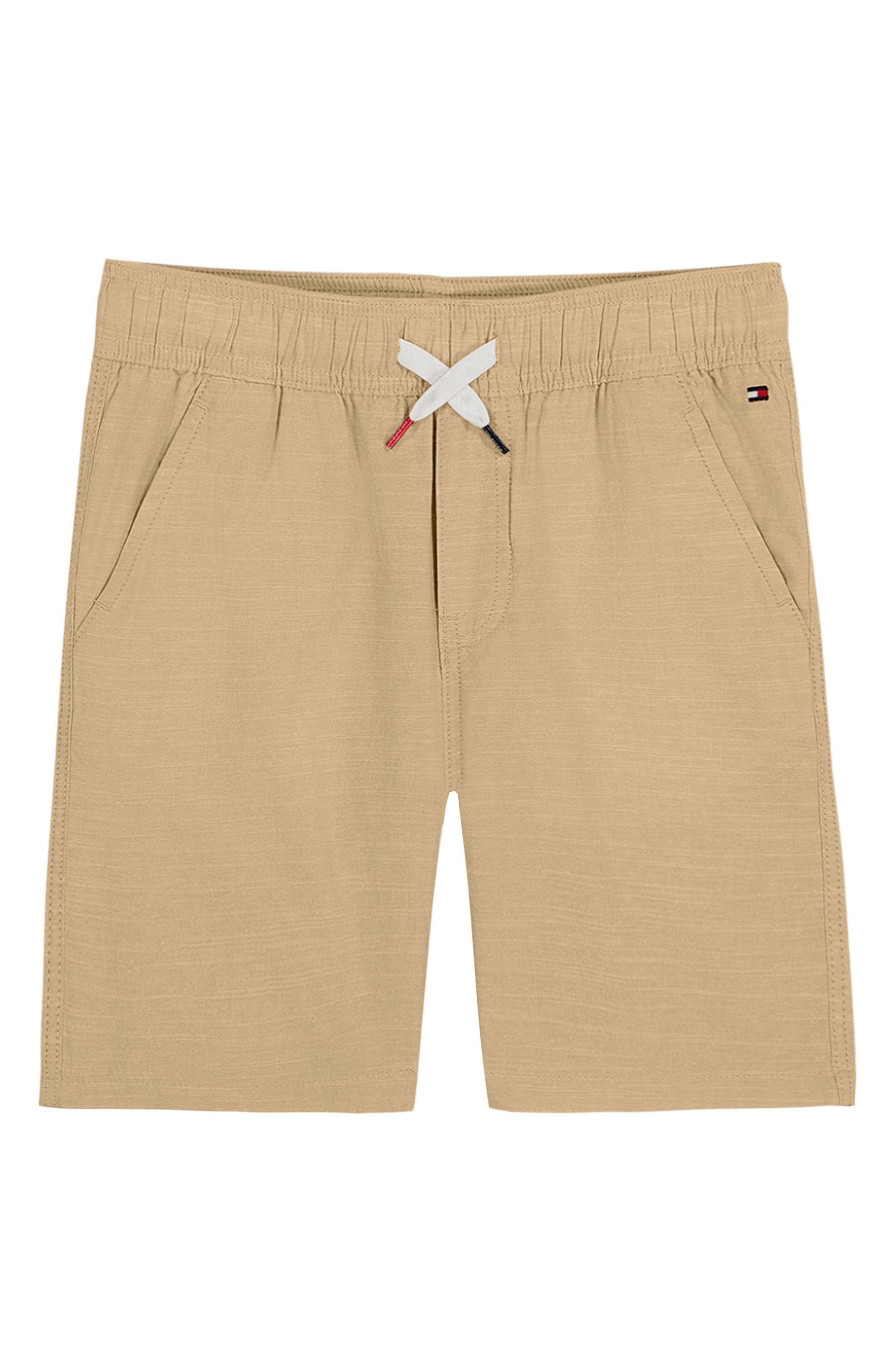 Kids' Textured Cotton Shorts