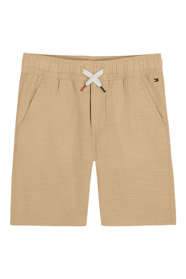 Kids' Textured Cotton Shorts, Main, color, INCENSE