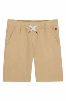 Kids' Textured Cotton Shorts