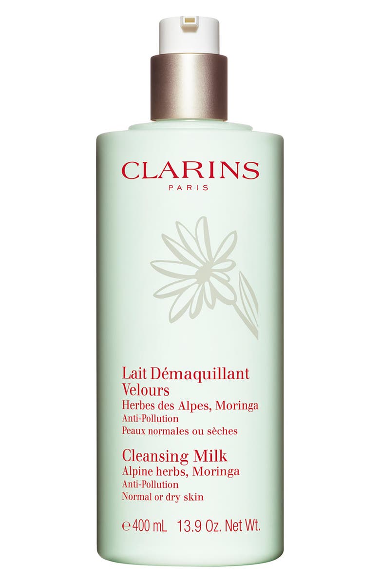 Clarins Jumbo Size Cleansing Milk with Alpine Herbs & Moringa, Alternate, color, 