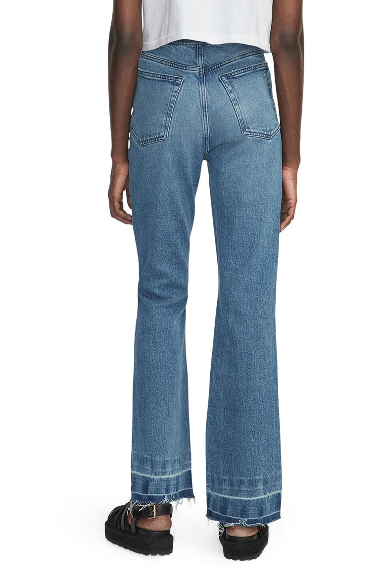 Peyton Release Hem Bootcut Jeans, Alternate, color, MISTY