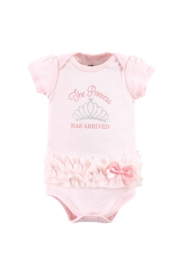 Cotton Bodysuits 3-Pack, Alternate, color, Princess Arrived Tutu