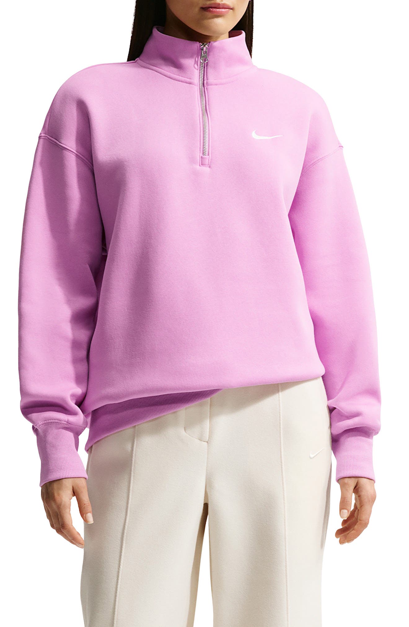 light purple nike sweatshirt womens
