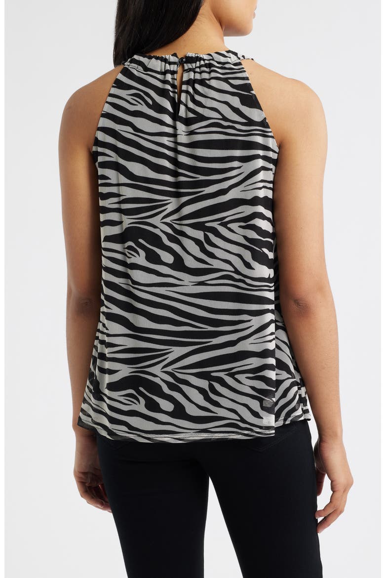 Halter Top, Alternate, color, IVORY/ BLACK