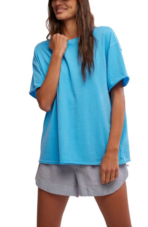 Nina Crewneck Cotton T-Shirt