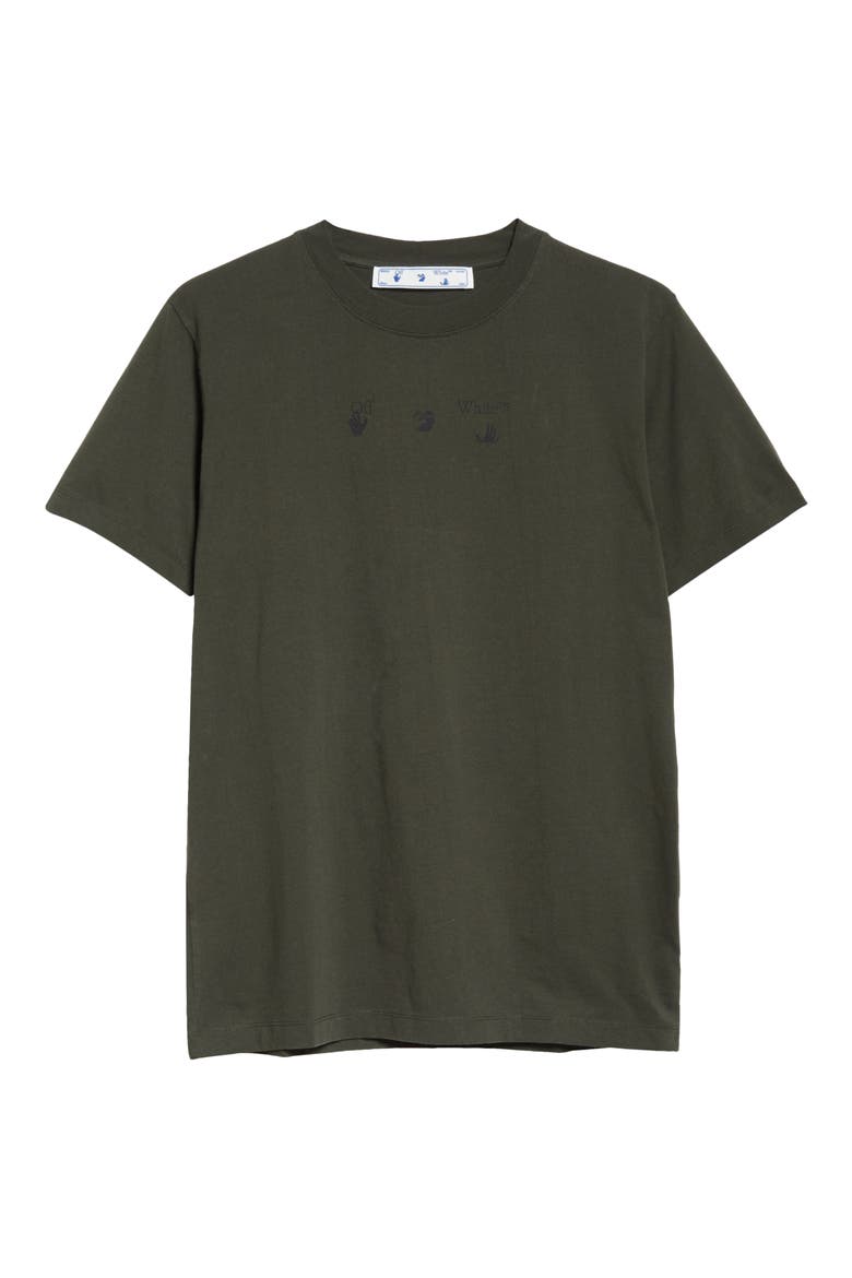 Bolt Arrow Slim Graphic Tee, Alternate, color, ROSIN GREEN