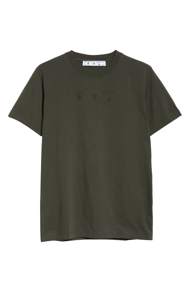 Off-White Bolt Arrow Slim Graphic Tee, Alternate, color,