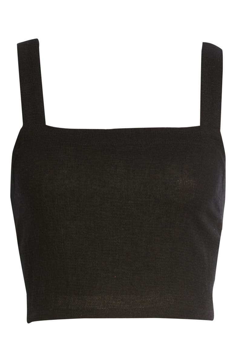 Madewell Breezewoven Abbie Crop Top, Alternate, color, 