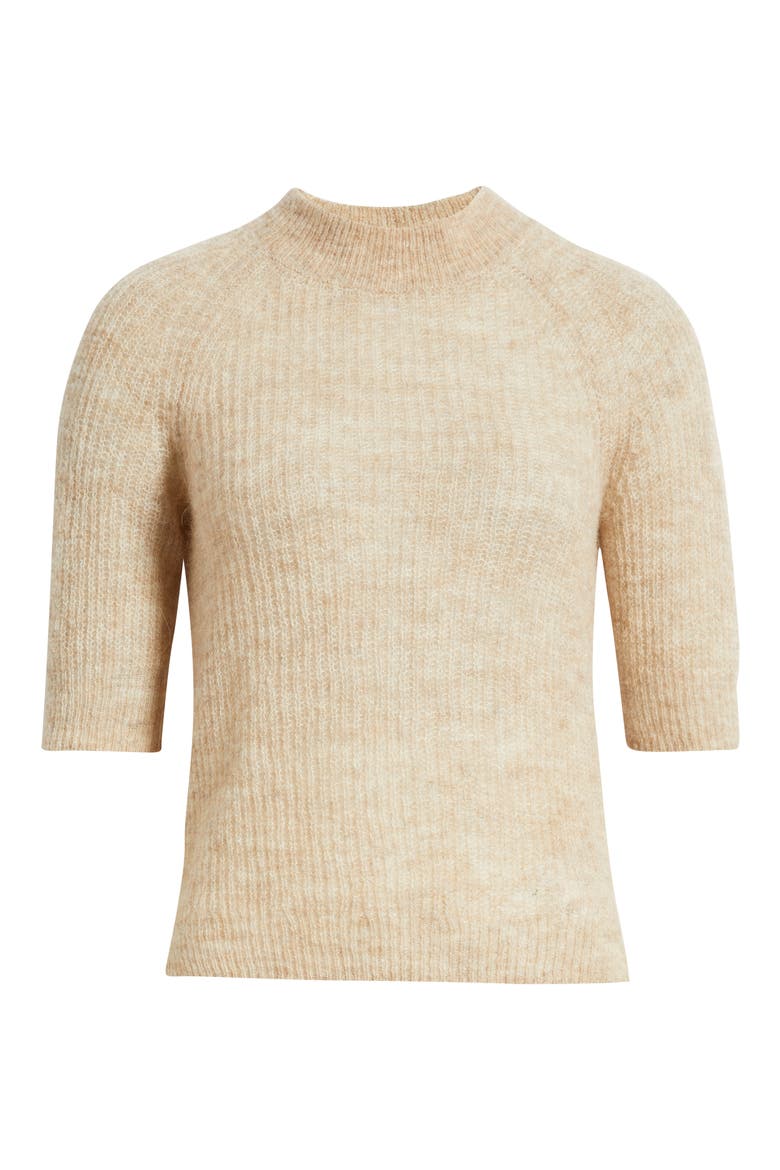 Alpaca Blend Crewneck Sweater, Alternate, color, NOMAD