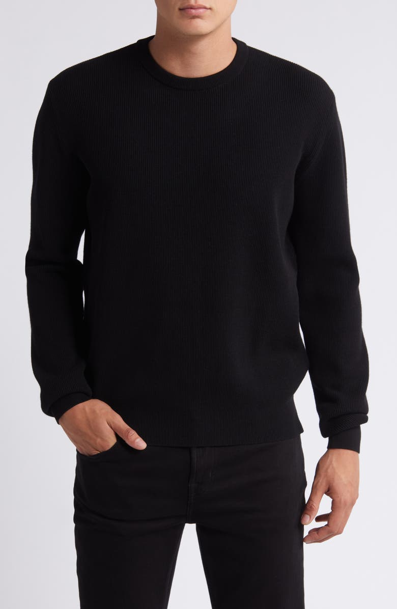 7 For All Mankind Luxe Performance Plus Crewneck Sweater, Main, color,