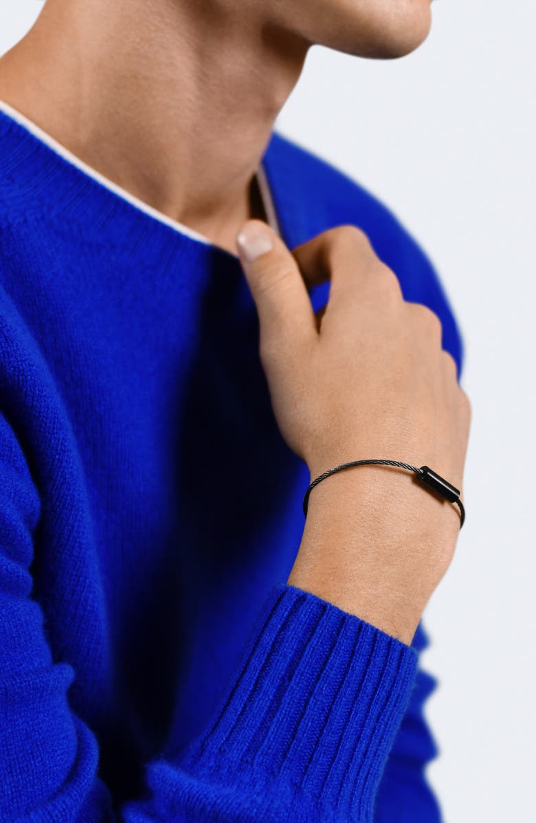 le gramme Men's Cable Bracelet, Alternate, color,