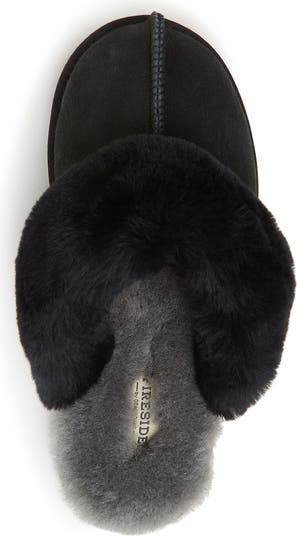 Sydney Water Resistant Genuine Shearling Scuff Slipper - Wide Width Available