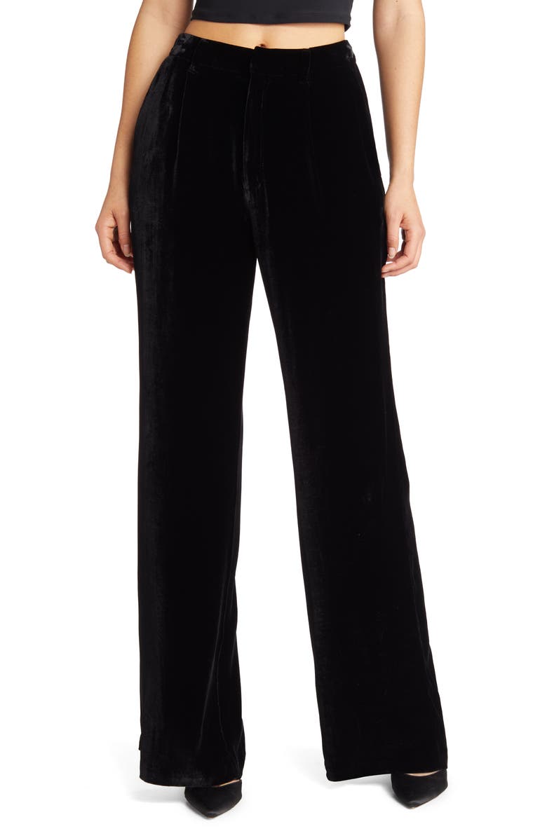 Reformation Wes High Waist Pants, Main, color, 