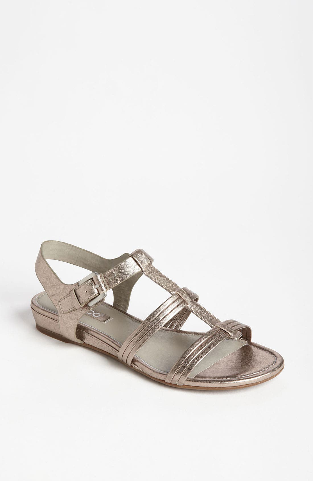 'Odense' Sandal, Main, color, LIGHT GOLD