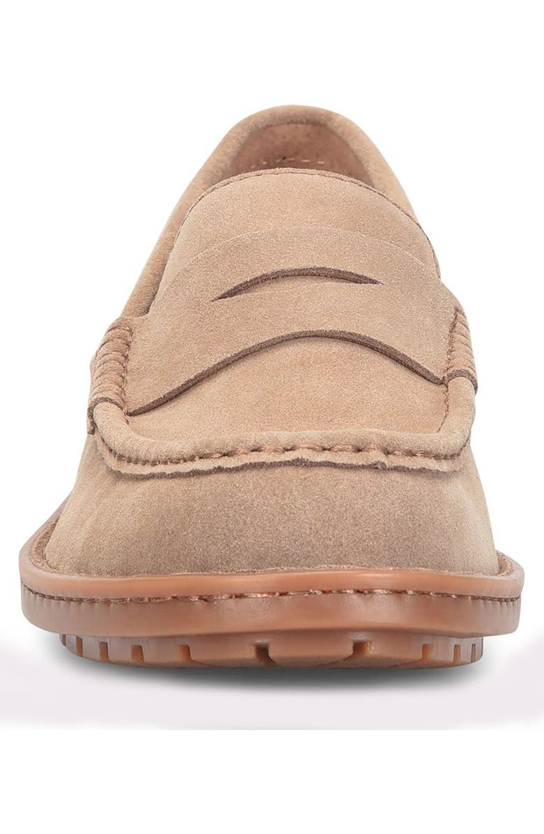 Børn Langley Penny Loafer, Alternate, color, Taupe Suede