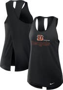 Nike Women's Nike Black Cincinnati Bengals Crossback Performance Tank Top