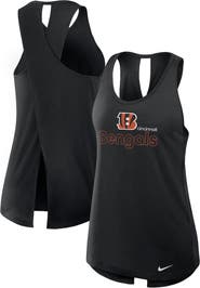 Nike Women's Nike Black Cincinnati Bengals Crossback Performance Tank Top