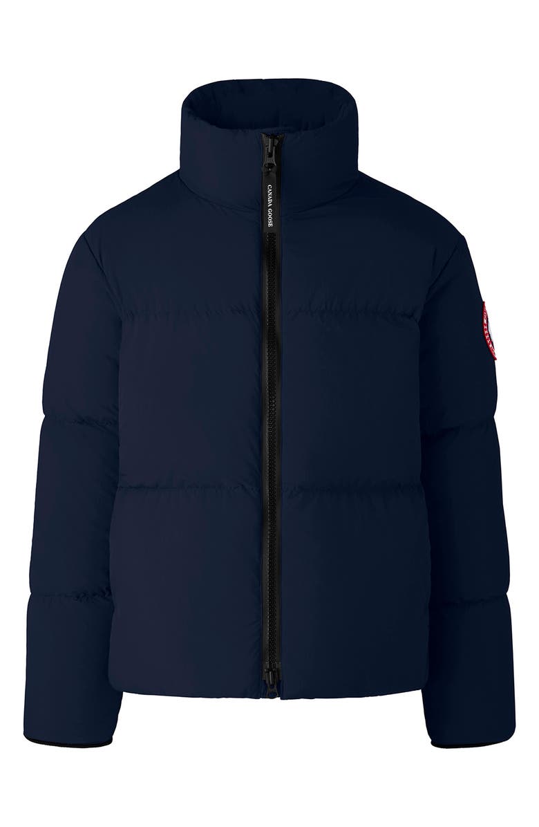 Canada Goose Lawrence Water Repellent 750 Fill Power Down Puffer Jacket, Alternate, color, Atlantic Navy