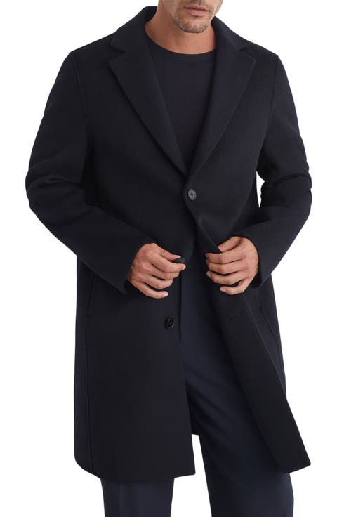 Knight Wool Blend Epsom Coat