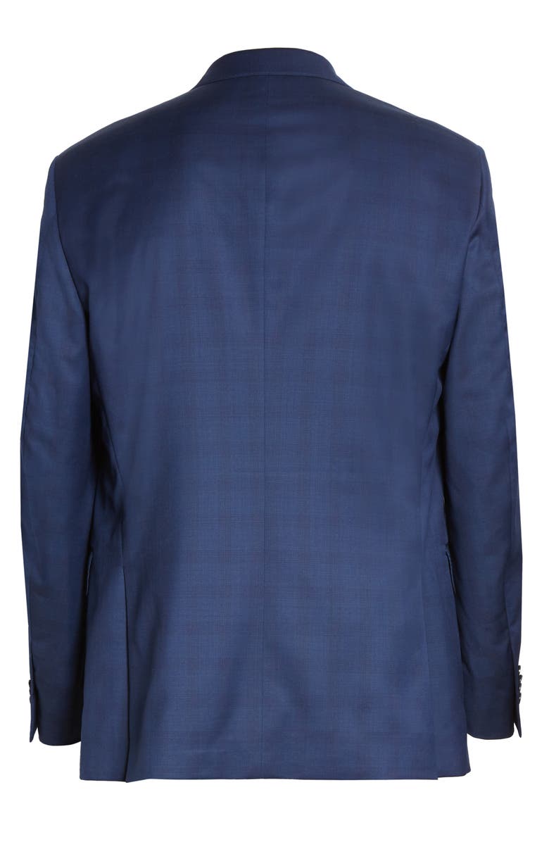 Peter Millar Classic Fit Plaid Wool Suit, Alternate, color, 