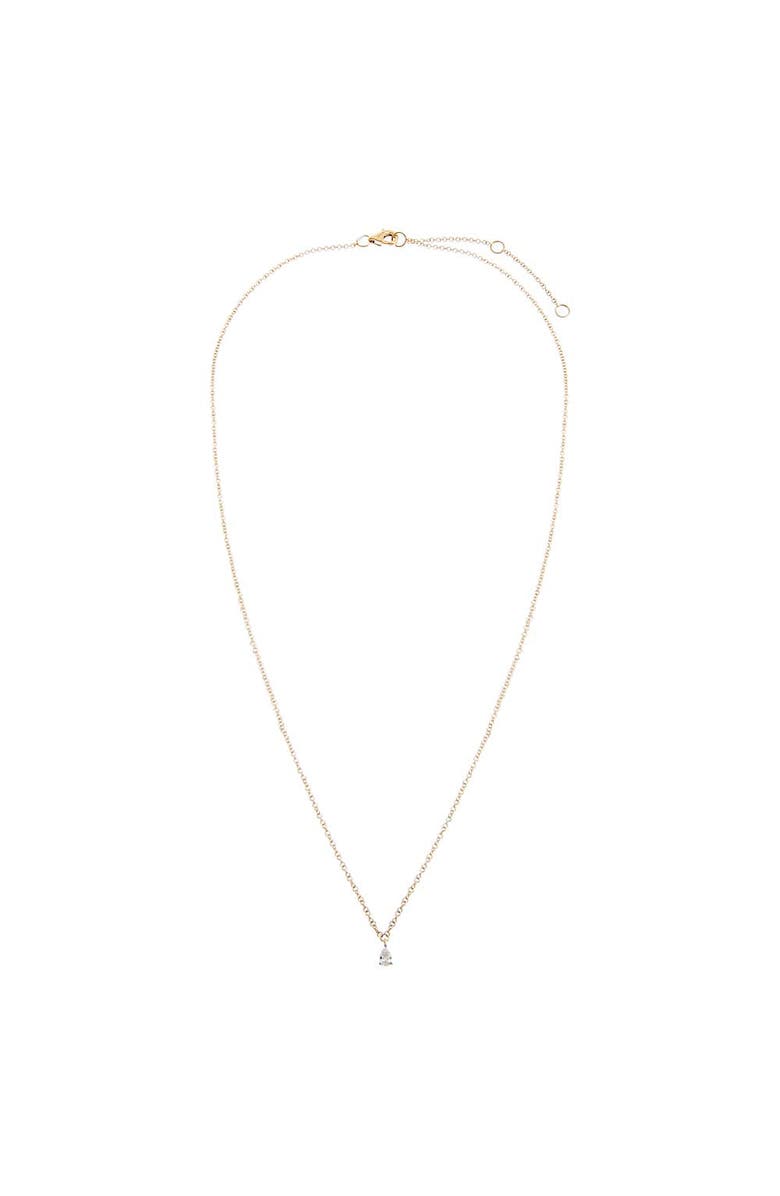 BY ADINA EDEN Diamond Teardrop Necklace 14K, Alternate, color, 14K Gold