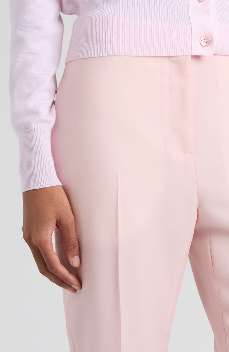 McQueen Wool & Mohair Cigarette Pants, Alternate, color, Rose