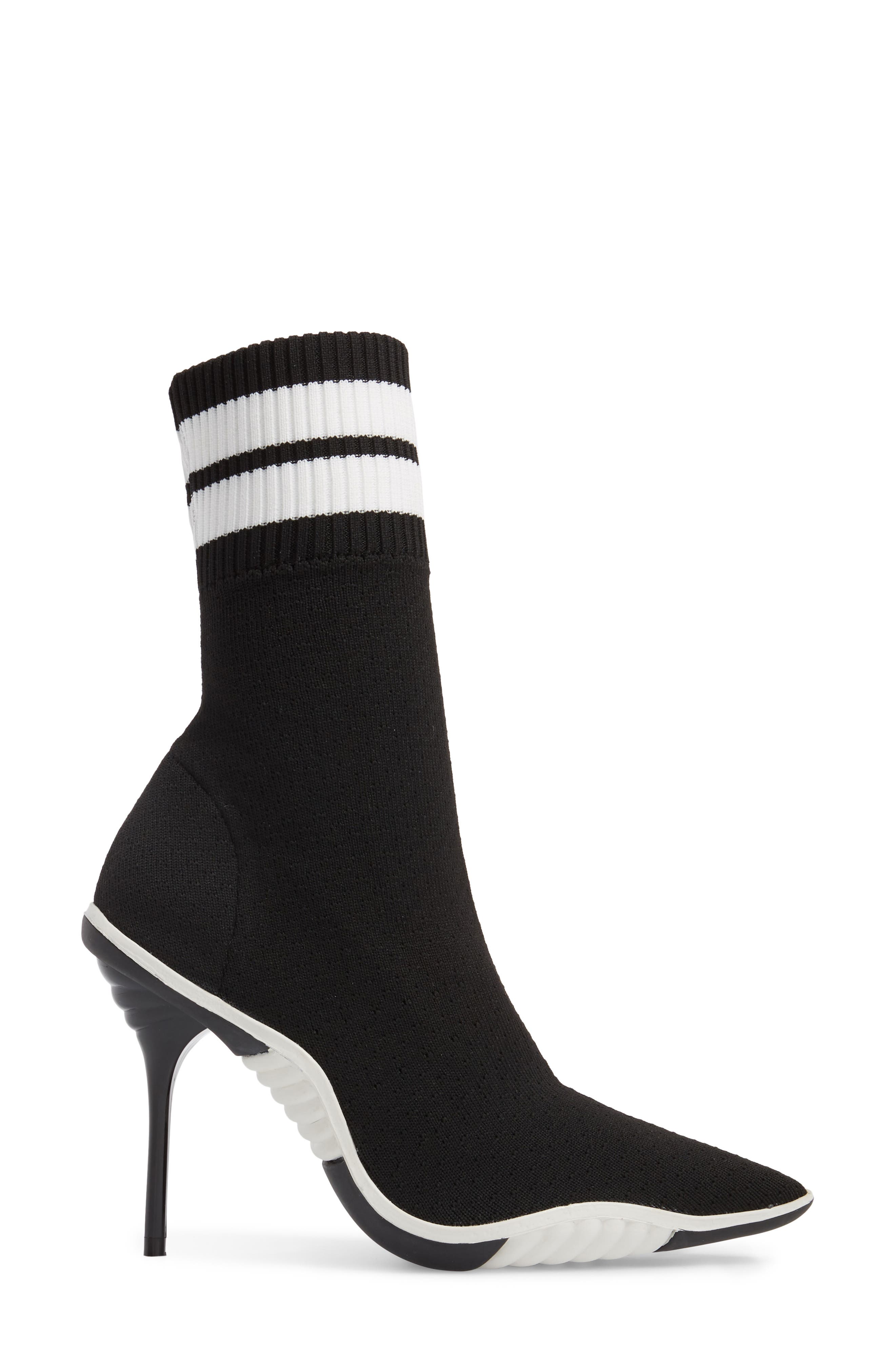 Jeffrey Campbell Goal Sock Sneaker Bootie, Alternate, color, 