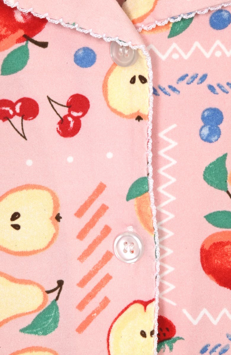 SLEEP ON IT Kids' Two-Piece Short Pajamas & Headband Set, Alternate, color, Pink