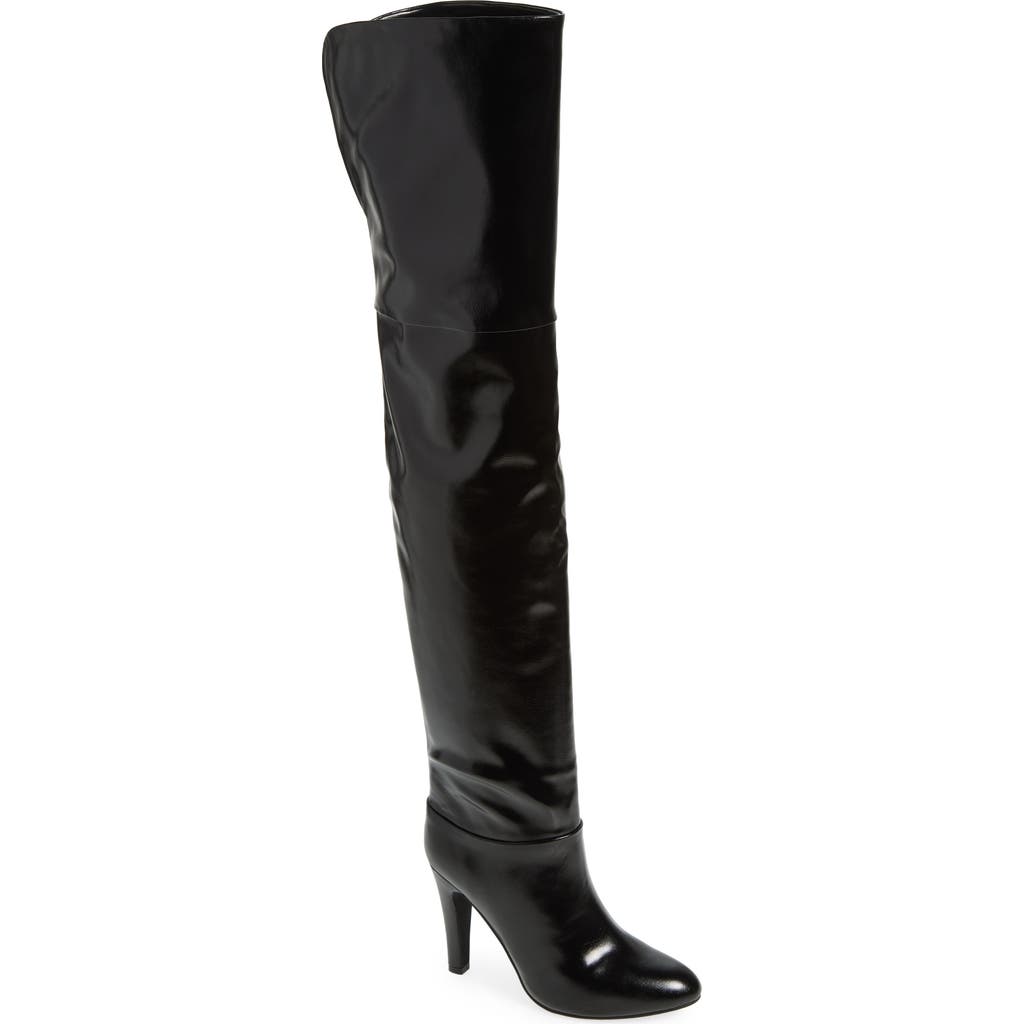 Jeffrey Campbell Overlook Over The Knee Boot In Black