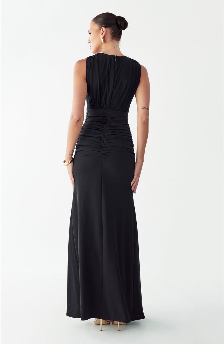 BWLDR Allen Maxi Dress, Alternate, color, Black