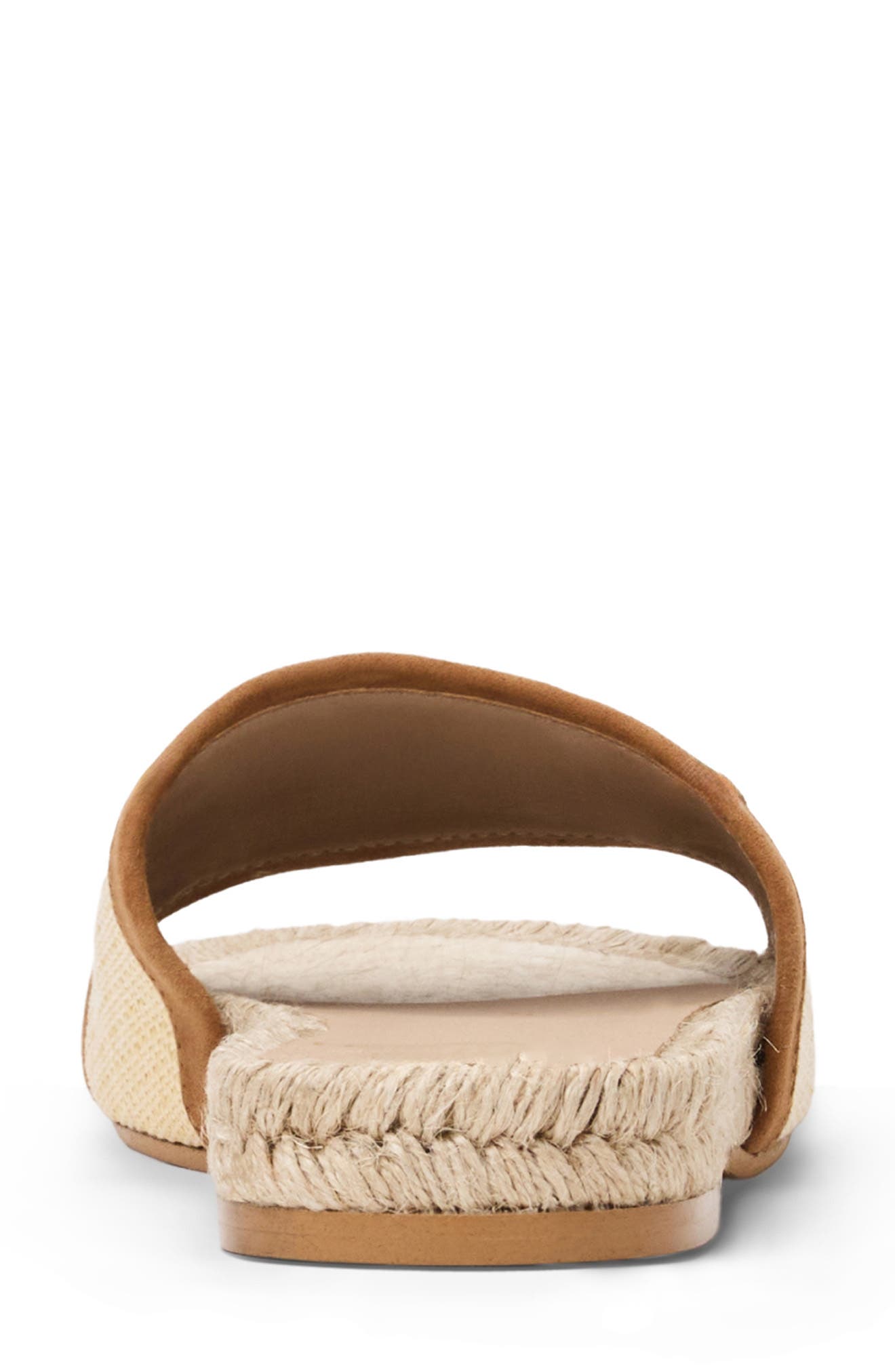 Sabina Slide Sandal, Alternate, color, NATURAL/ COGNAC