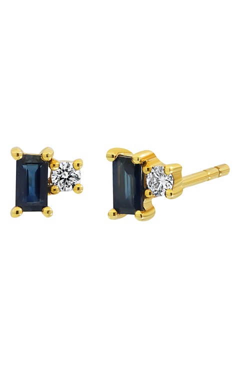 El Mar Baguette Diamond Stud Earrings - 0.07ct. (Nordstrom Exclusive)