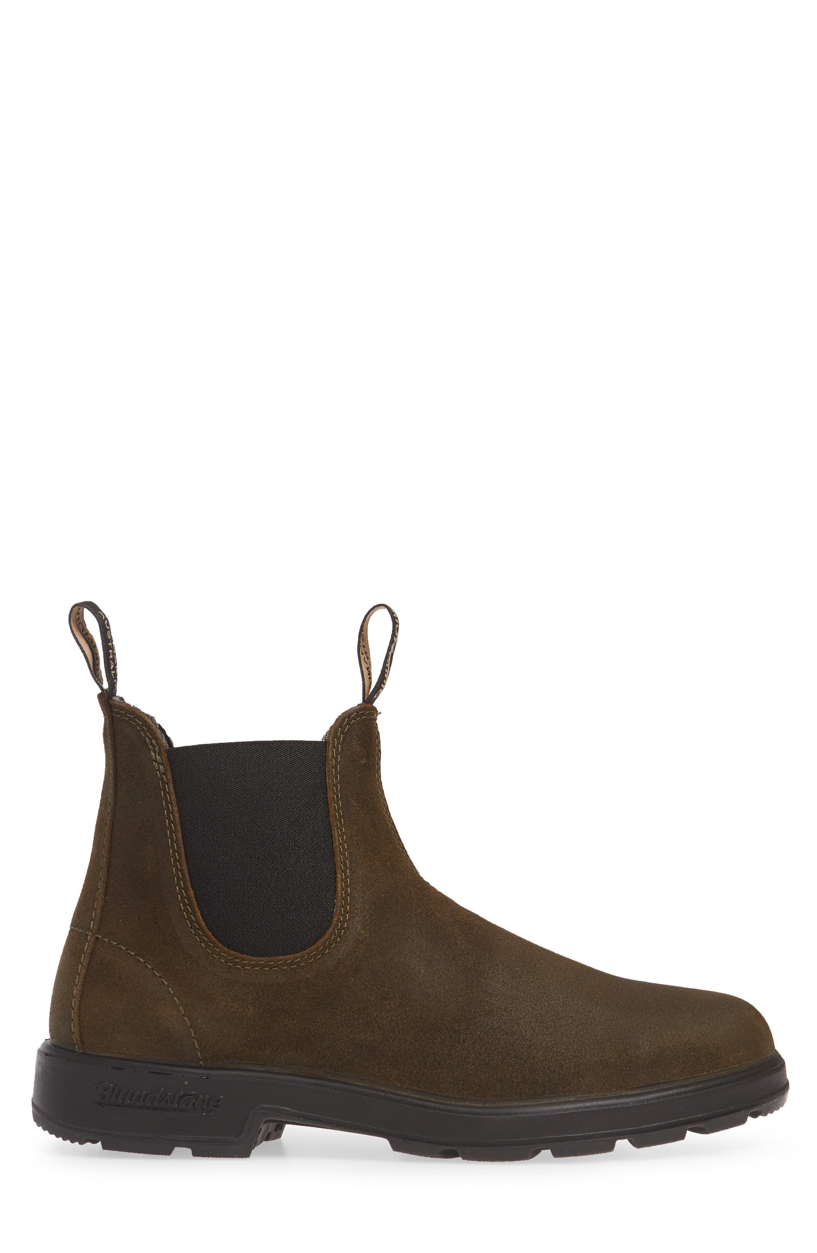Gender Inclusive Blundstone Original Series Chelsea Boot, Alternate, color, DARK OLIVE