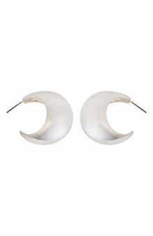 Panacea Tapered Hoop Earrings