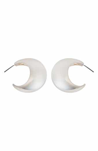 Panacea Tapered Hoop Earrings
