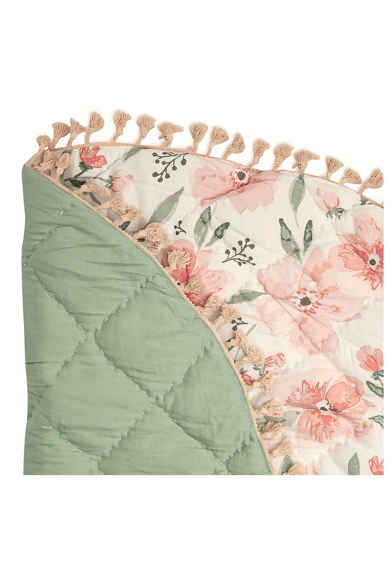 Quilted Cotton Baby Playmat, Alternate, color, PINK