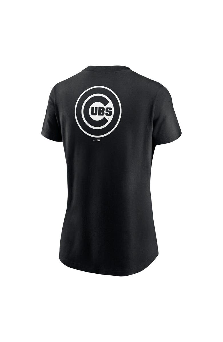 Nike Women's Nike Black Chicago Cubs Over Shoulder T-Shirt, Alternate, color, Black