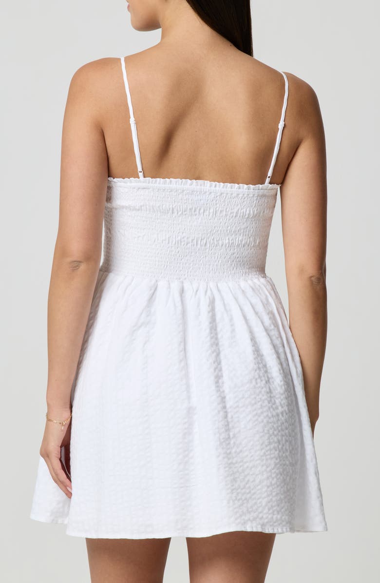 Florence by Mills Fit & Flare Smocked Minidress, Alternate, color, 