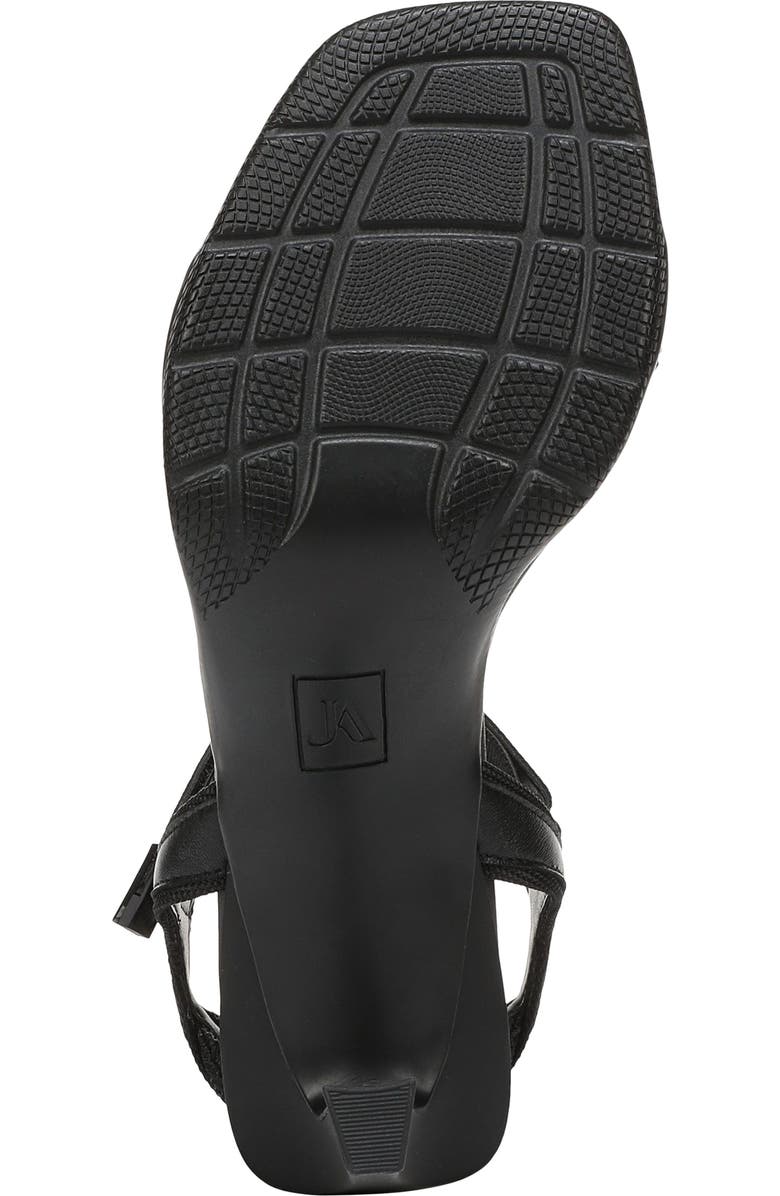 Naturalizer x June Ambrose Nova Sandal, Alternate, color, Black