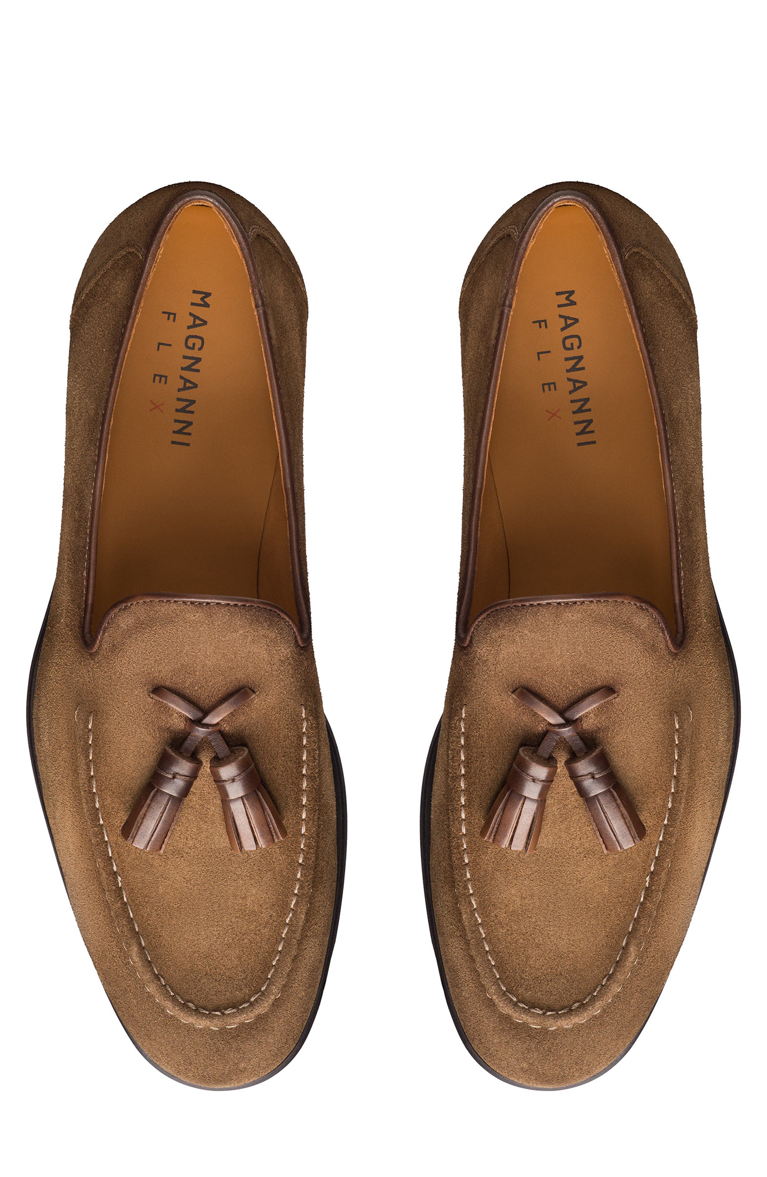 Magico Tassel Loafer, Alternate, color, TAUPE SUEDE