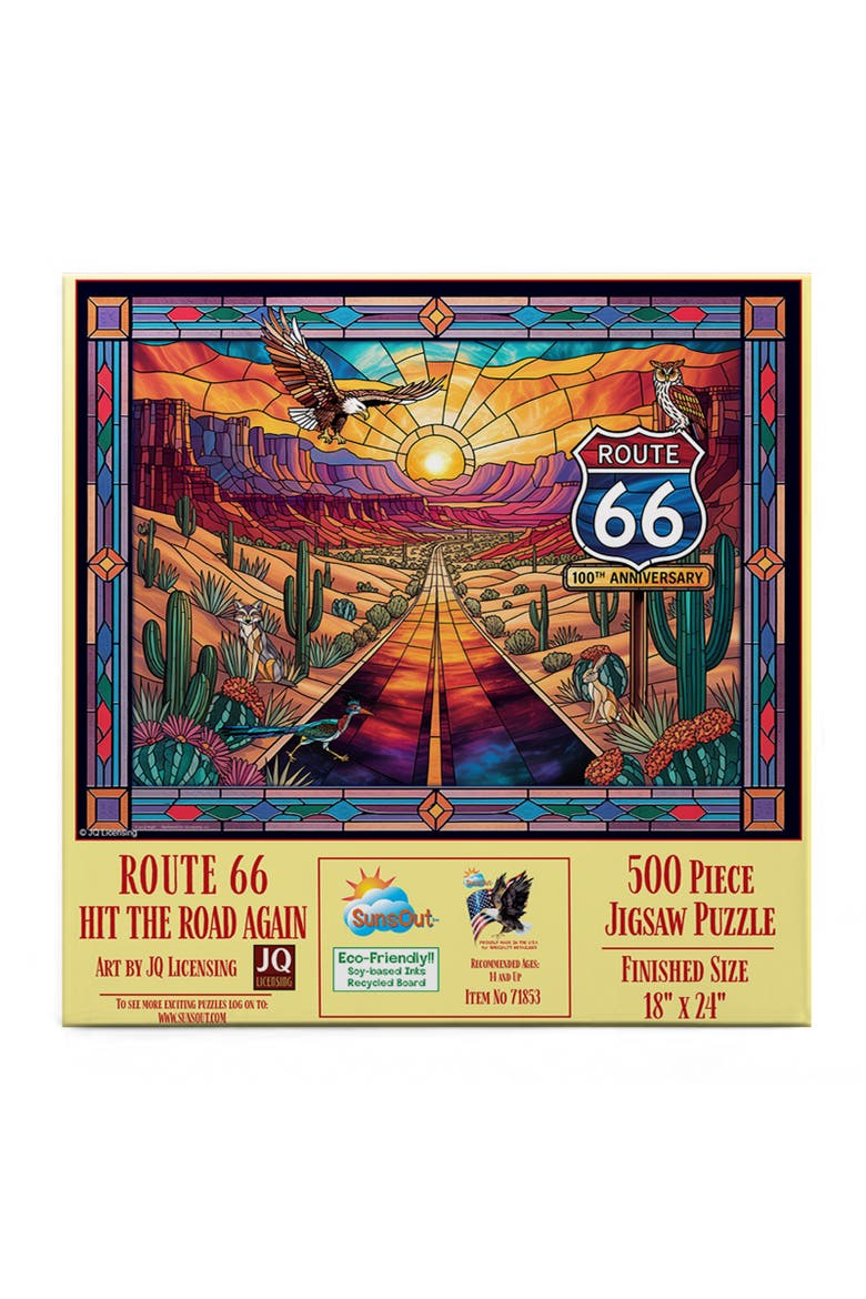 Route 66 - Hit the Road again 500, Alternate, color, Multicolor