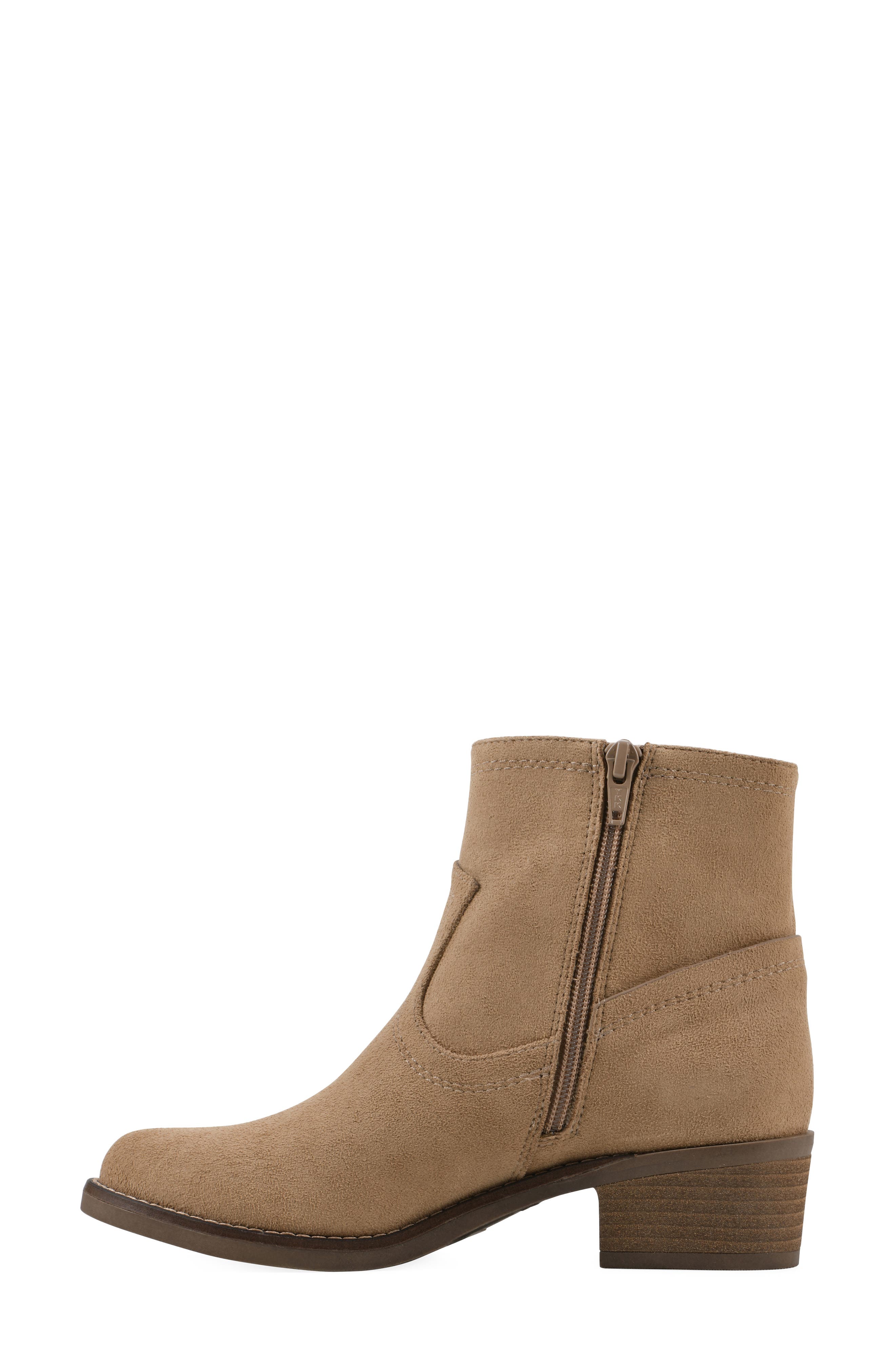 Meringue Western Bootie, Alternate, color, BEACHWOOD/ FABRIC