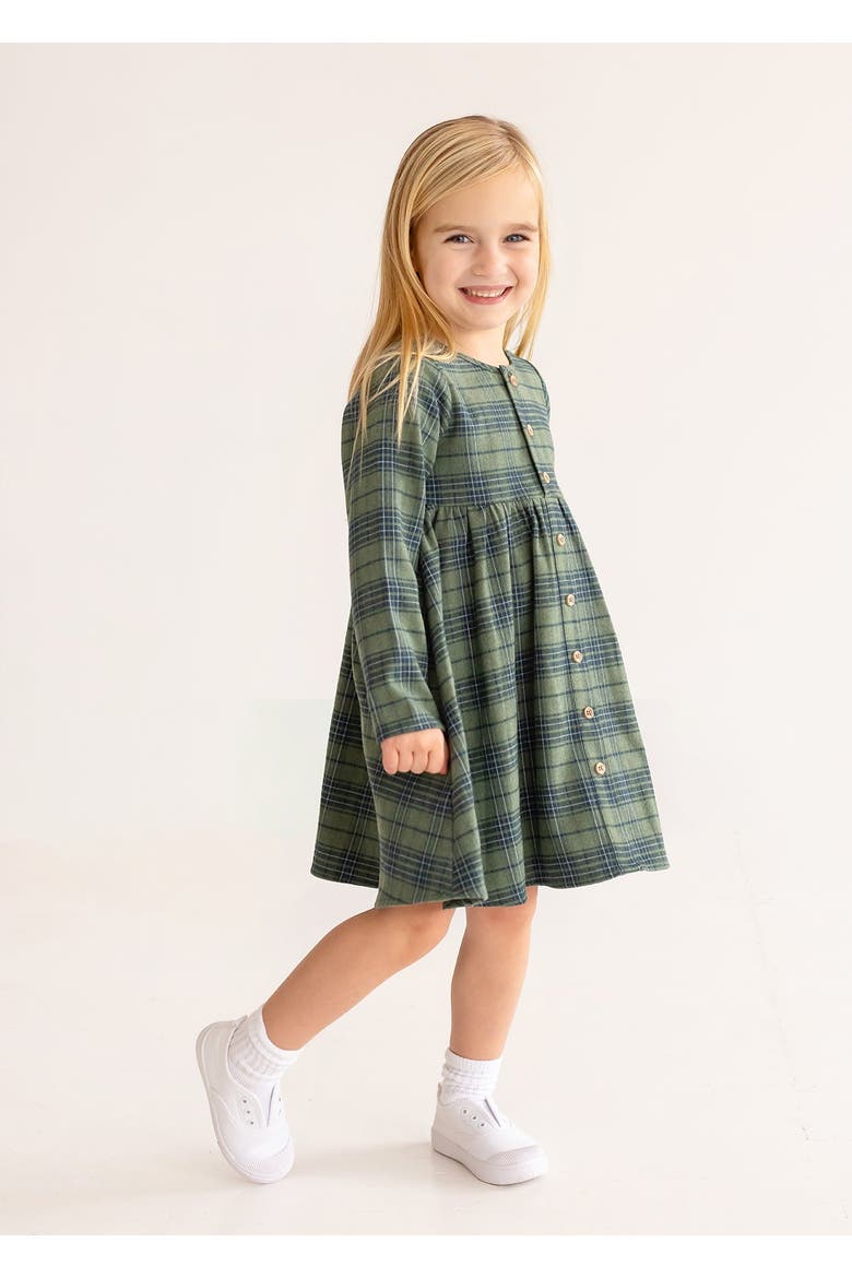 Cozy Creatures Dress, Alternate, color, Green