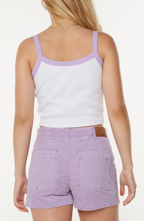 Roxy Sand Bar Crop Camisole In White