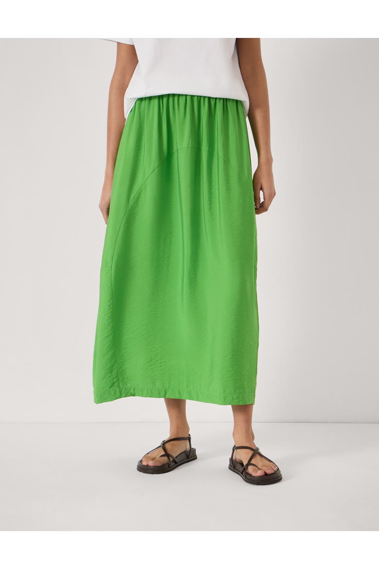 Liddie Air Flow Barrel Maxi Skirt, Main, color, Bright Green